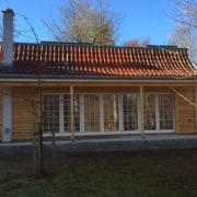 Tagrenovering med ny teglstenstag