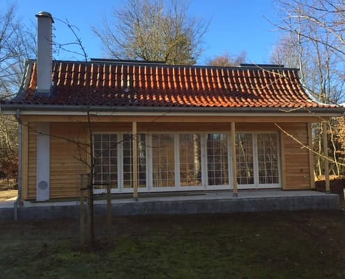 Tagrenovering med ny teglstenstag